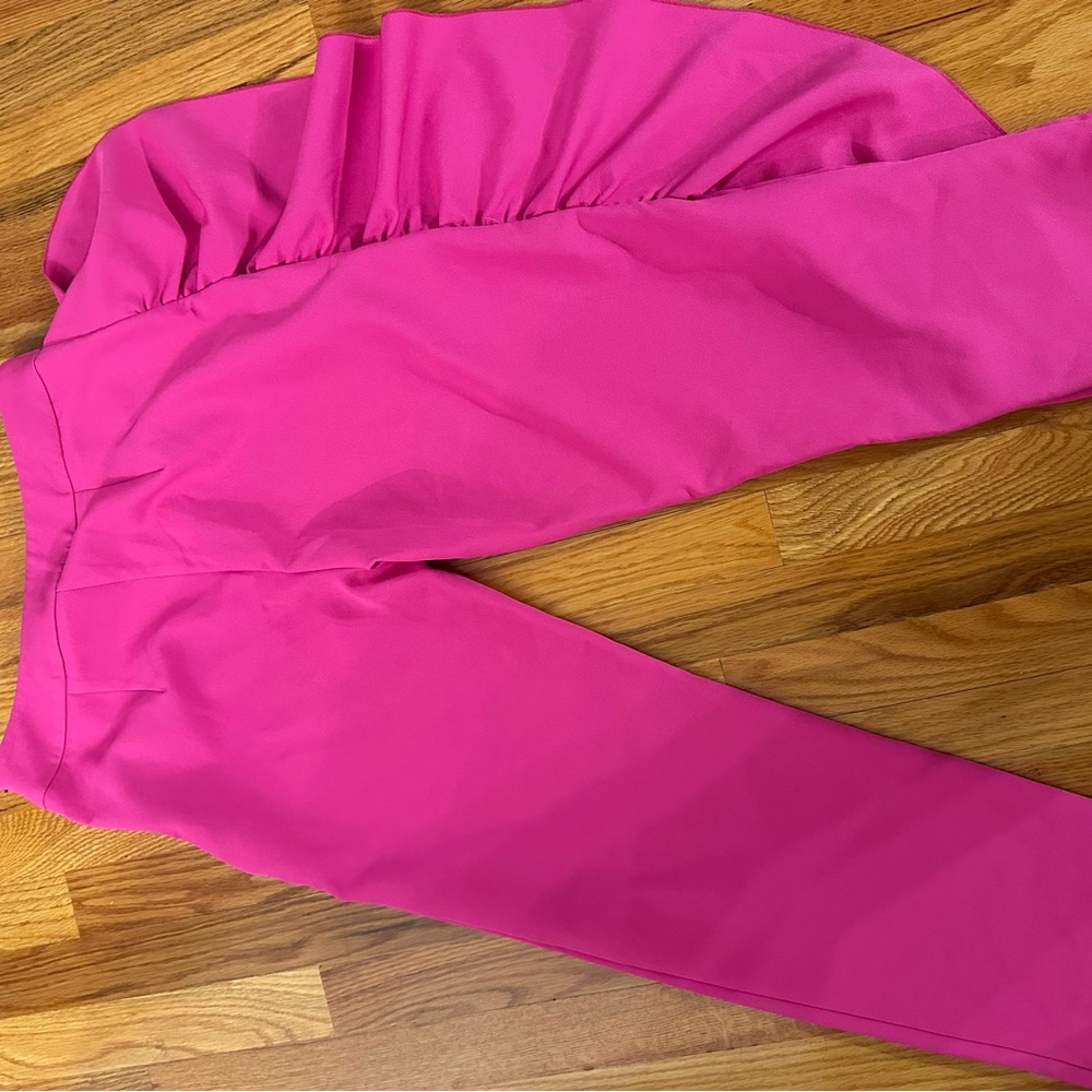 River Island Fuchsia Trousers - Picture 2 of 3